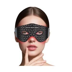 LED Eye Beauty Device Mask in Black - Women Skincare Tool